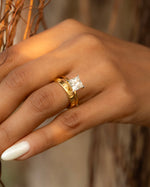 Princess Diamond Solitaire Set