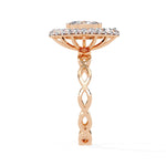 Marquise Gleam Lab Grown Diamond Ring