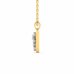 Stylish Diamond Gold Pendant