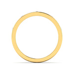 Dainty Diamond Gold Band