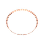 Modern Hexagon Diamond Bracelet