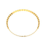 Modern Hexagon Diamond Bracelet