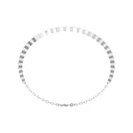 Modern Hexagon Diamond Bracelet