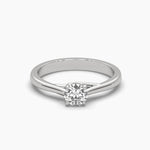 Round Cut Diamond Ring