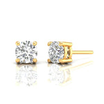 0.5 Carat Each Solitaire Each Studs