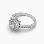 Solitaire Bloom Diamond Ring