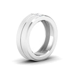 Minimalist Men’s Diamond Ring