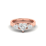 Heart Shape Diamond Ring