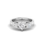 Heart Shape Diamond Ring