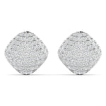 Cushion Diamond Cluster Earrings