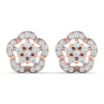 Cluster Setting Diamond Earrings