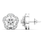 Cluster Setting Diamond Earrings