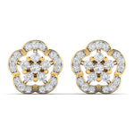 Cluster Setting Diamond Earrings