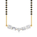 Artistic Multi Diamond Pendant