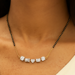 Artistic Multi Diamond Pendant