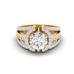 2 Carat Round Solitaire Elysian Ring