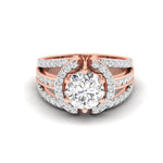 2 Carat Round Solitaire Elysian Ring