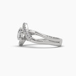1.02 Carat Solitaire Round Diamond Twirling Ring