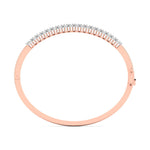 Delicate Gold Diamond Bangles