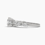 1.17 Carat Princess Solitaire Diamond Ring