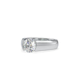 1.2 Carat Solitaire Diamond Engagement Ring For Men