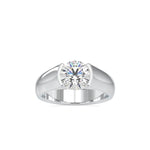 1.2 Carat Solitaire Diamond Engagement Ring For Men