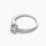 1 Carat Centre Solitaire Pear Shape Diamond Ring