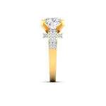 4 Carat Solitaire Sparkle Diamond Ring