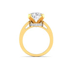 4 Carat Solitaire Sparkle Diamond Ring