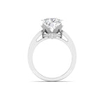 4 Carat Solitaire Sparkle Diamond Ring