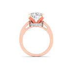 4 Carat Solitaire Sparkle Diamond Ring