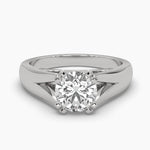 1.5 Carat Elegance in Rose Diamond Ring