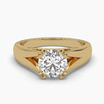 1.5 Carat Elegance in Rose Diamond Ring