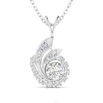 1.5 Carat Centre Solitaire Diamond Whirlwind of Diamonds