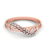 Elegant Multi-Diamond Bangle