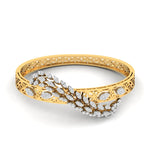 Elegant Multi-Diamond Bangle
