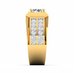 1.5 Carat Men's Bold Diamond Wedding Ring