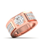 1.5 Carat Men's Bold Diamond Wedding Ring