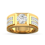 1.5 Carat Men's Bold Diamond Wedding Ring