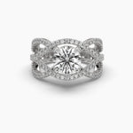 1.5 Carat Twirling Diamond Ring