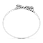 Sparkling Round Diamond Bangle