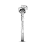 Sparkling Round Diamond Bangle