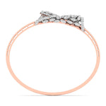 Sparkling Round Diamond Bangle