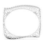 Intricate Filigree Diamond Bangle