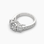 1.7 Carat Triple Grace Diamond Ring