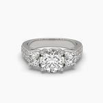 1.7 Carat Triple Grace Diamond Ring