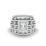 Crown Cocktail Diamond Ring