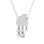 0.5 Carat Pendant with Multiple Diamonds