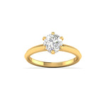 1 Carat Solitaire Diamond Ring