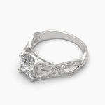 1 Carat Regal Princess Cut Diamond Ring